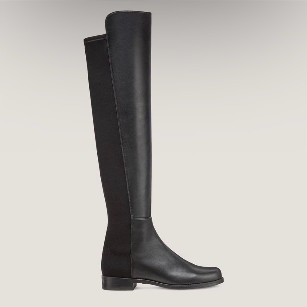 Stuart Weitzman Black Over the Knee Boots - Picture 2 of 4